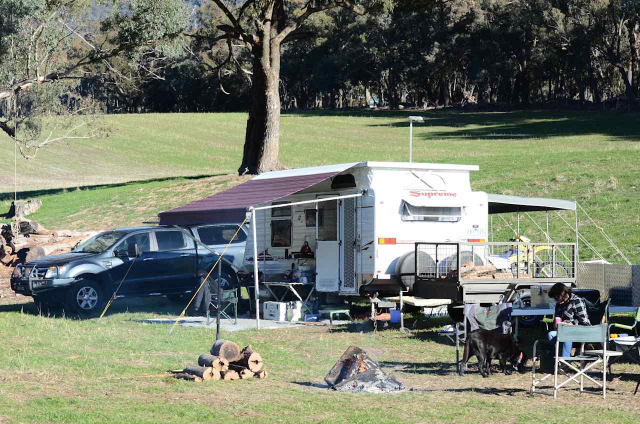 main camp area