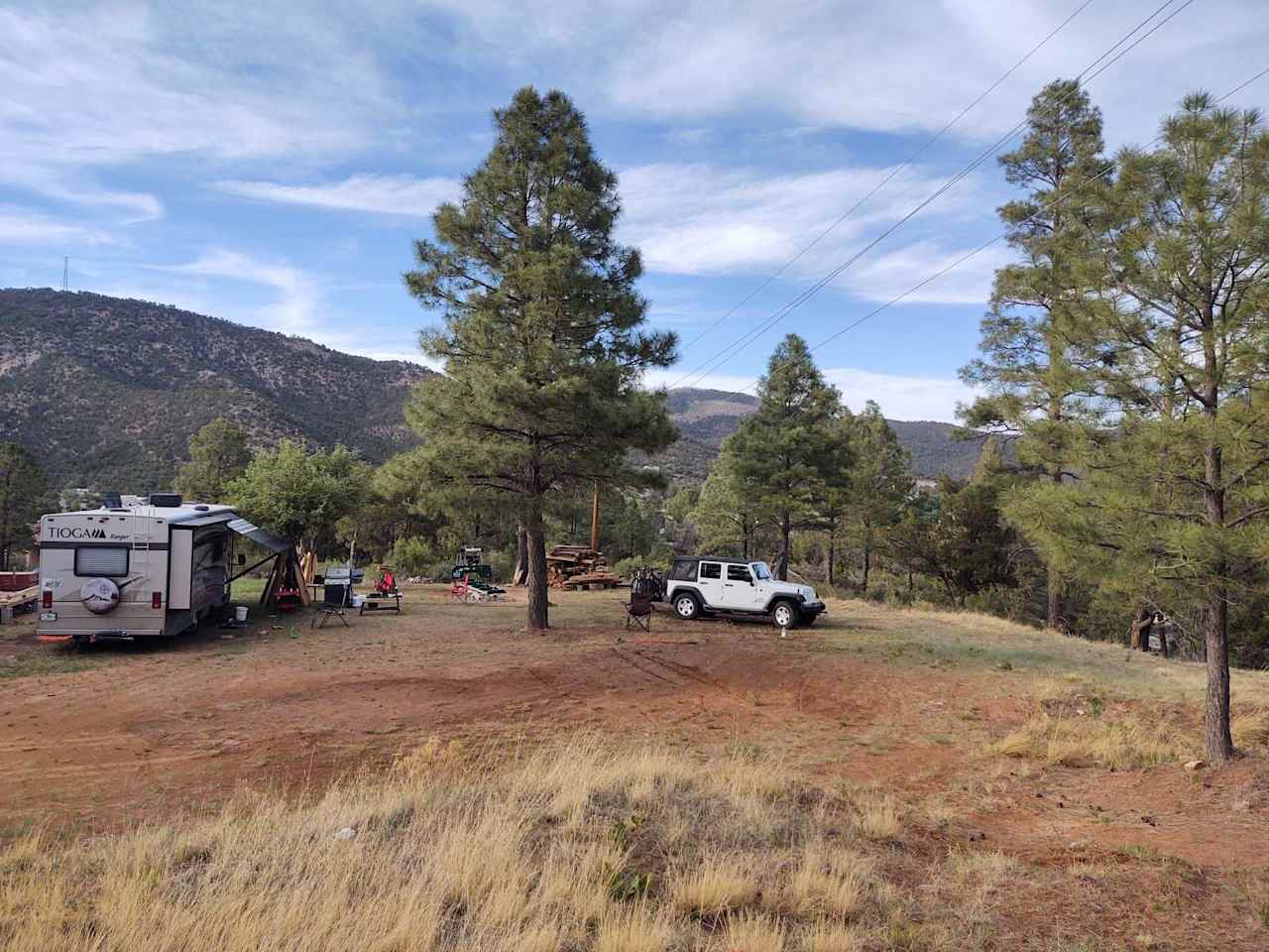 RV Camp Setup