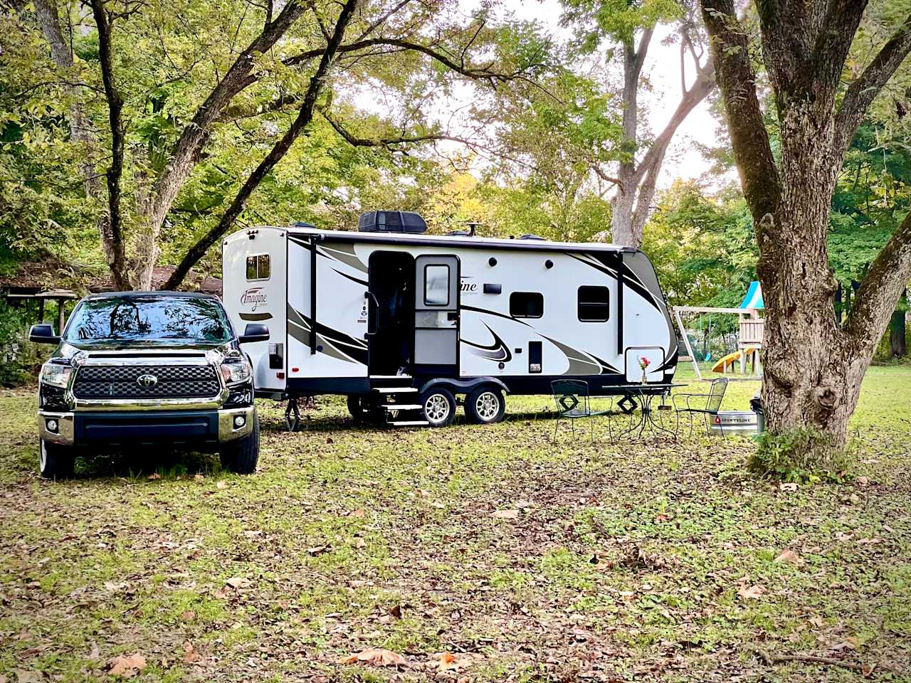 Travel Trailer setup