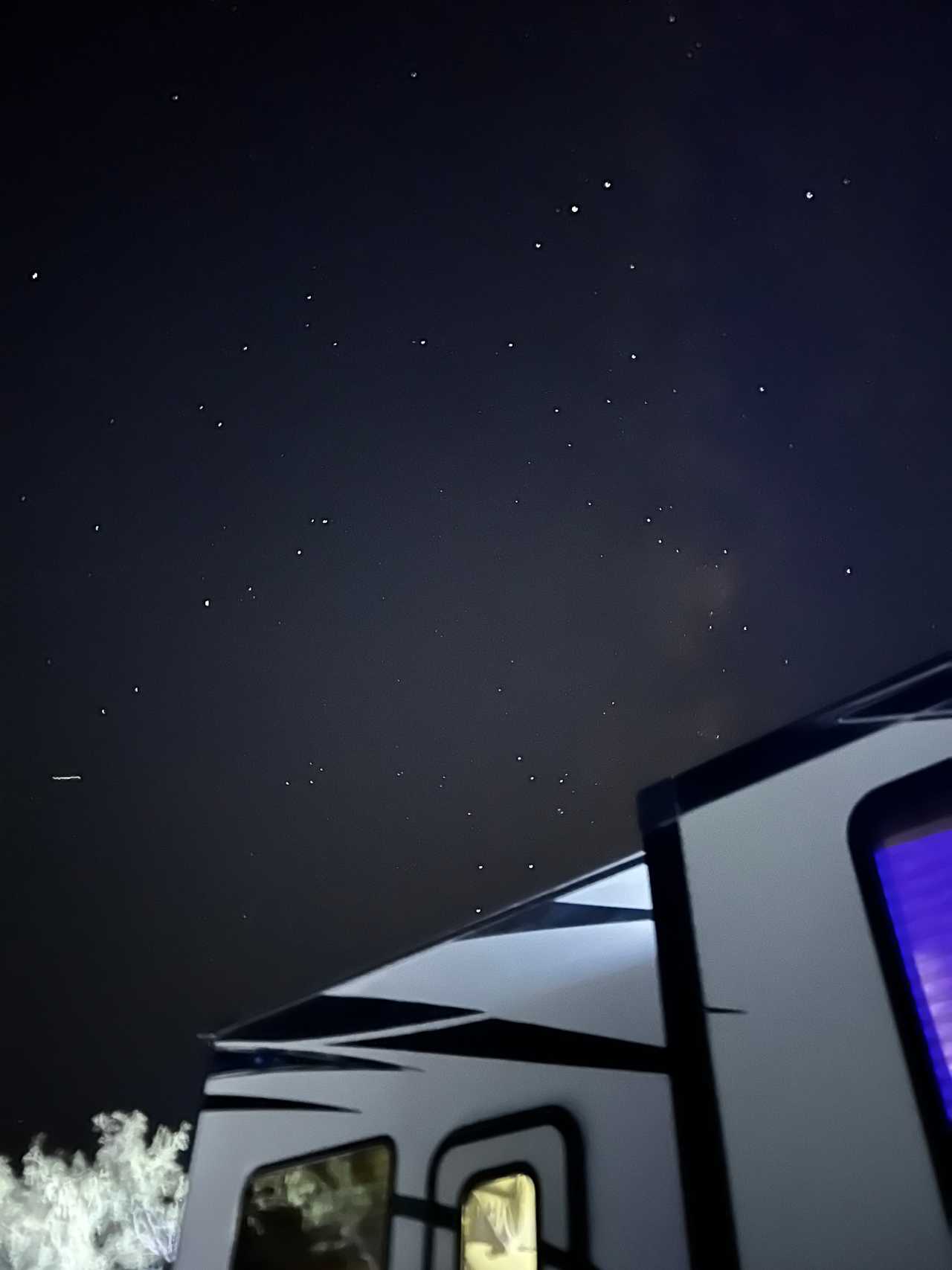 Great view of the Milky Way, wished we brought the telescope 