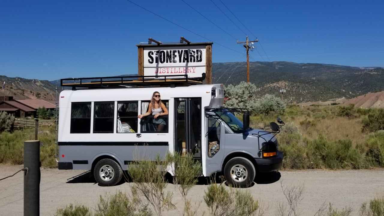 Stoneyard Distillery Awesome Possum RV Camping