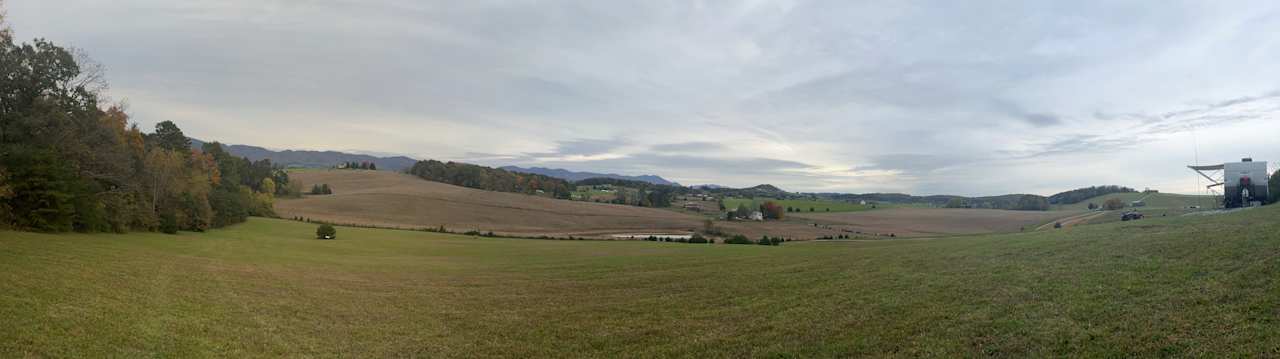 East Tennessee Hilltop Campsite