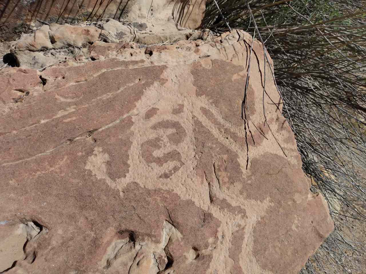 Many cool finds, from ancient petroglyphs to pot shards and arrowheads. Tours available.
This photo is 20 minutes from site.