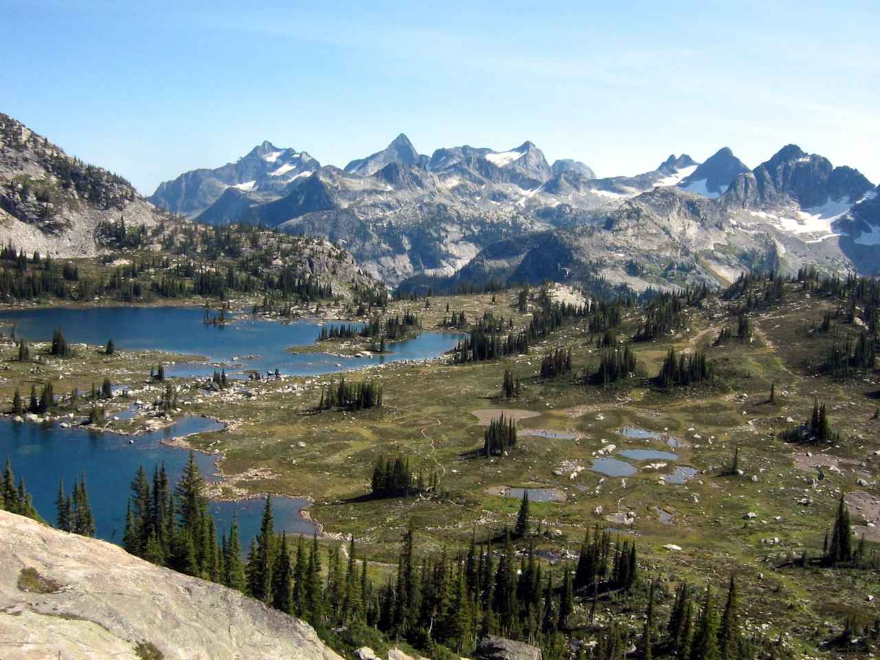 The Gwillim Lakes Plateau in Valhalla Provincial Park. This is an awesome place to hike.