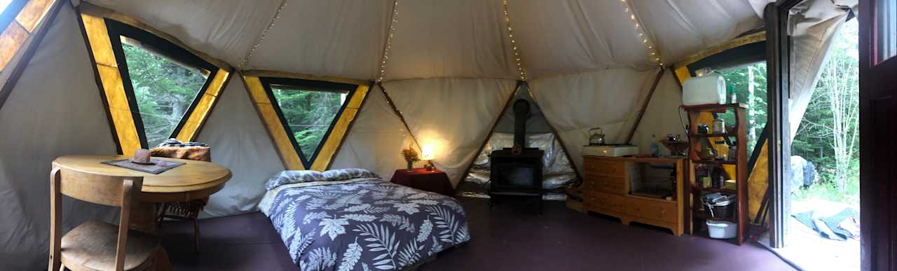 Yurt Nestled in Nature on Community