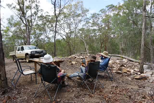 Relax and get back to nature at the Mt Nukka Bush Camp.