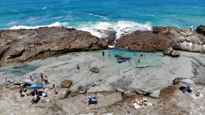 The famous Mermaid Rock Pool