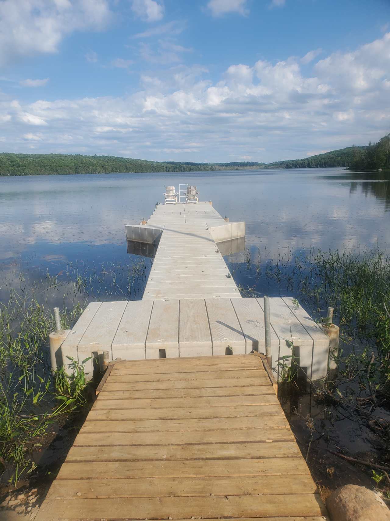 Secluded water front 