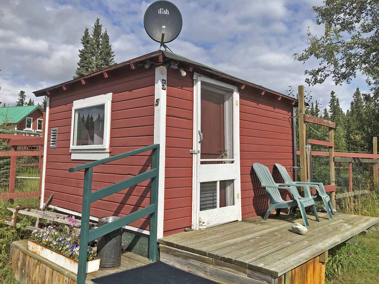 Klutina River secluded campsites