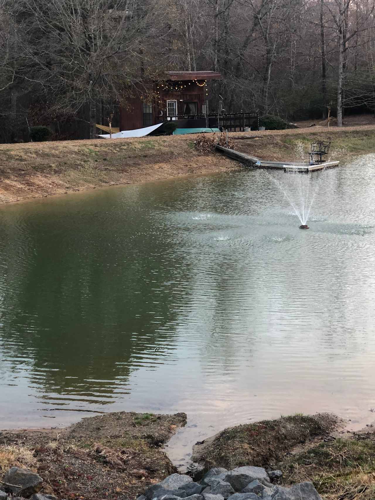 Fishers Pond at the Treehouse