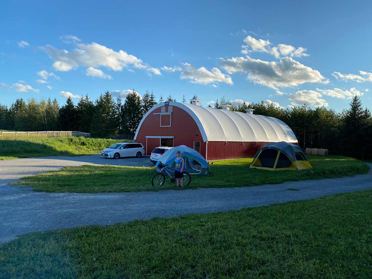 Affordable Camping on Hobby Farm