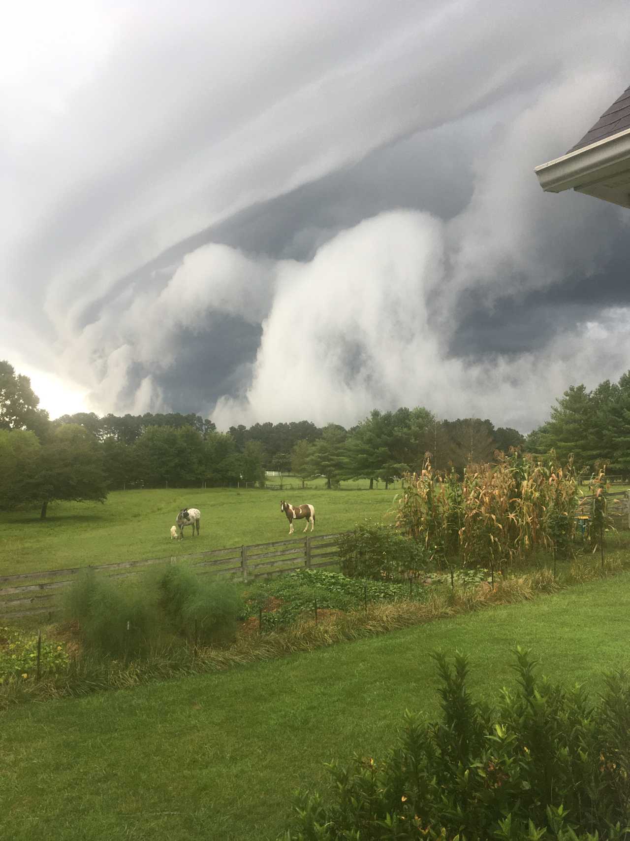 One of the many amazing skies at Cool Creek.