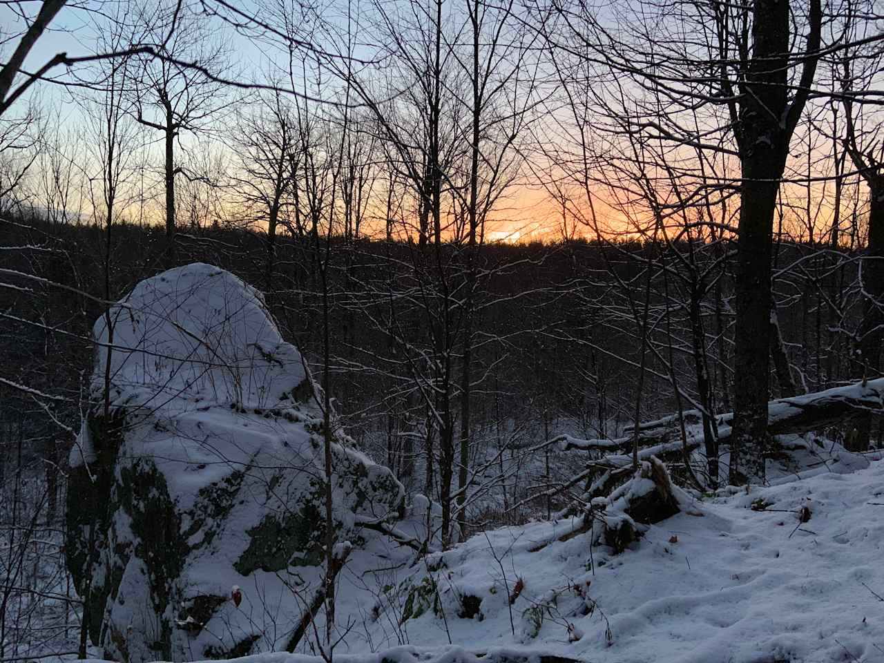 Sunrise over Lookout Rock