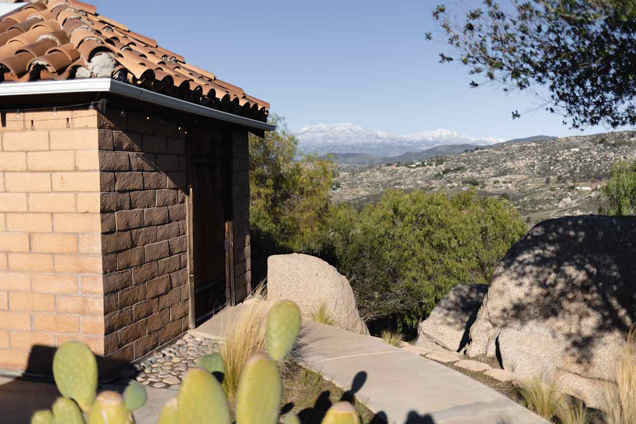 Restroom and showered offered on property a short walk from sites