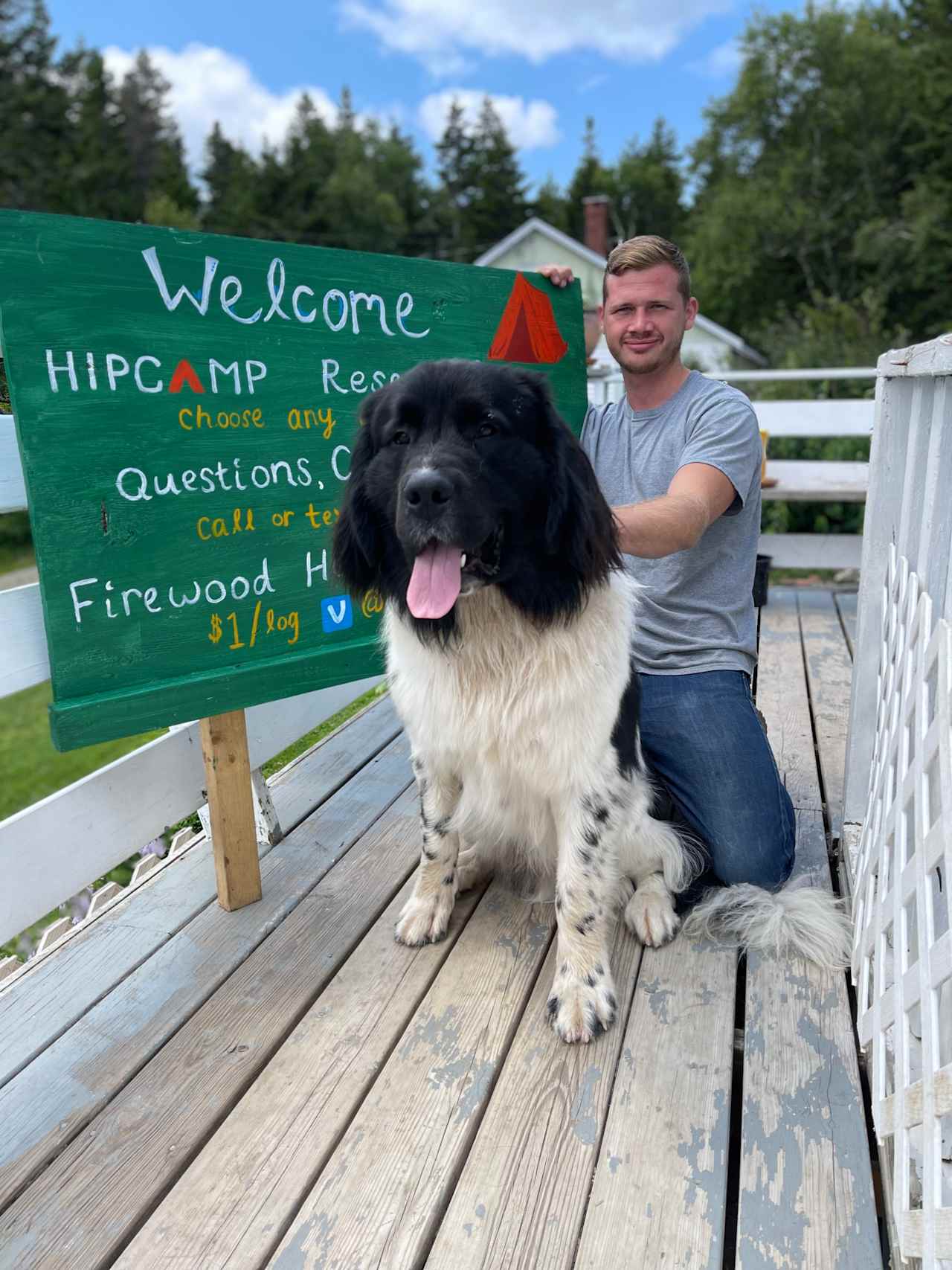 Meet your campground hosts:

Caleb & Nahko Bear🐻