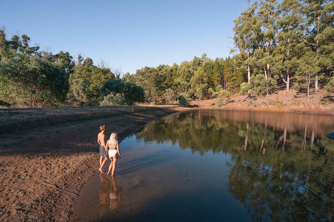 Beautiful spot for an afternoon dip.