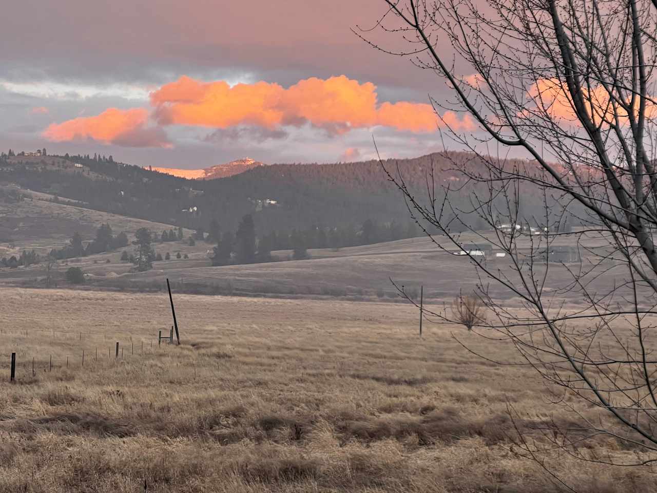 Former Bison Ranch south of Spokane