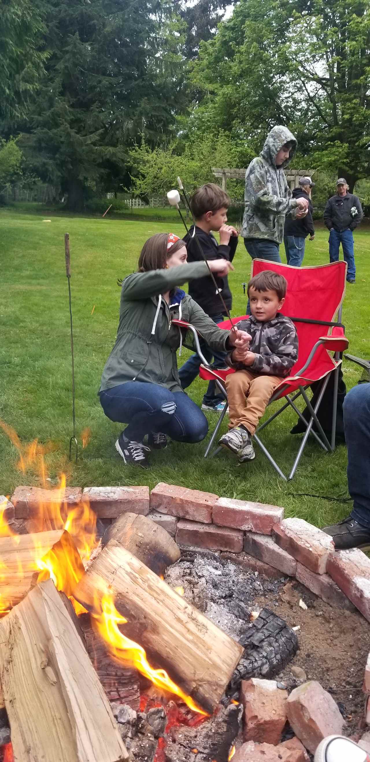 communal fire pit