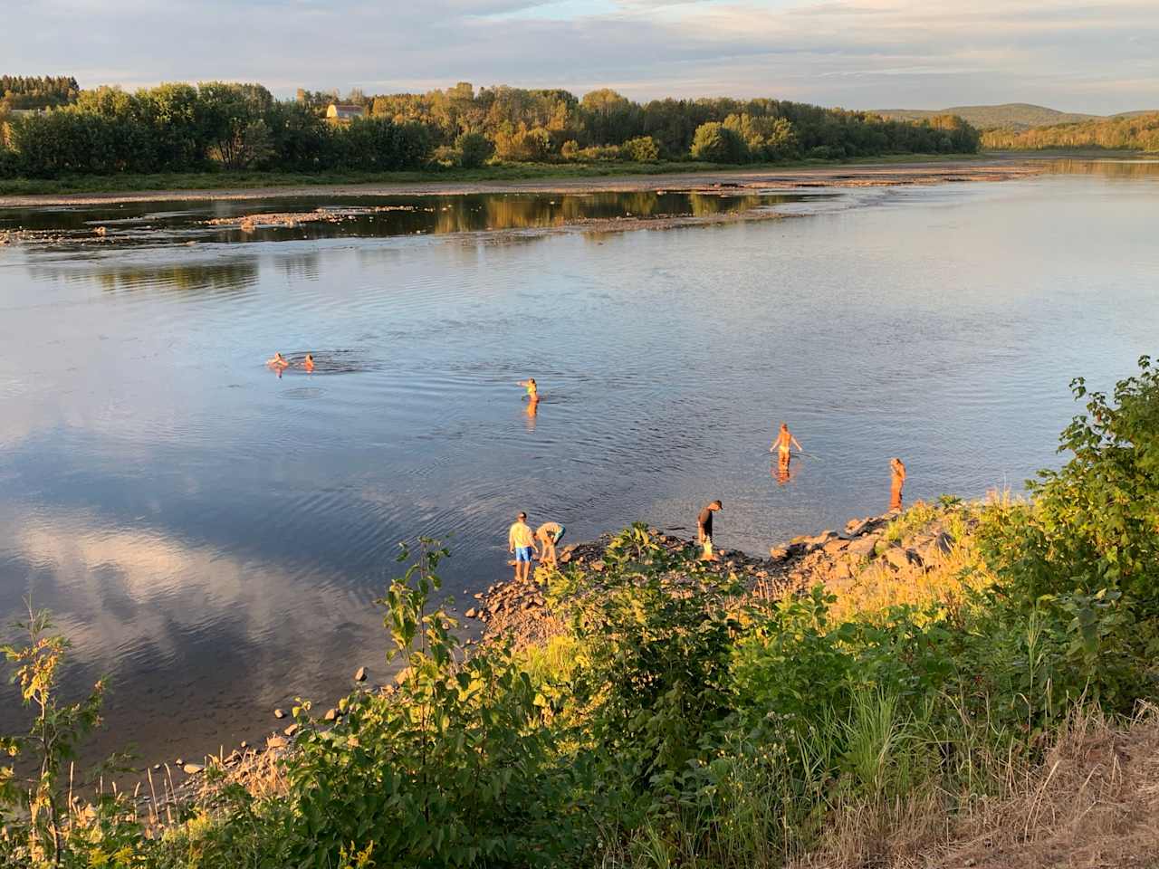 St John River Front Tenting