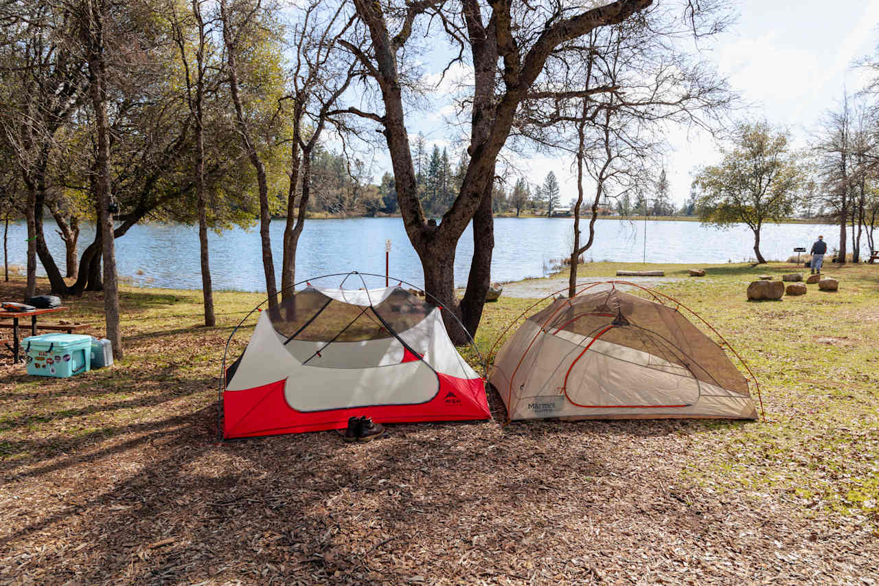 Tents setup