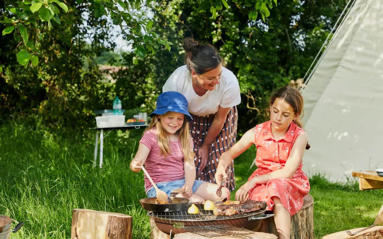 White House Glamping in Wye Valley