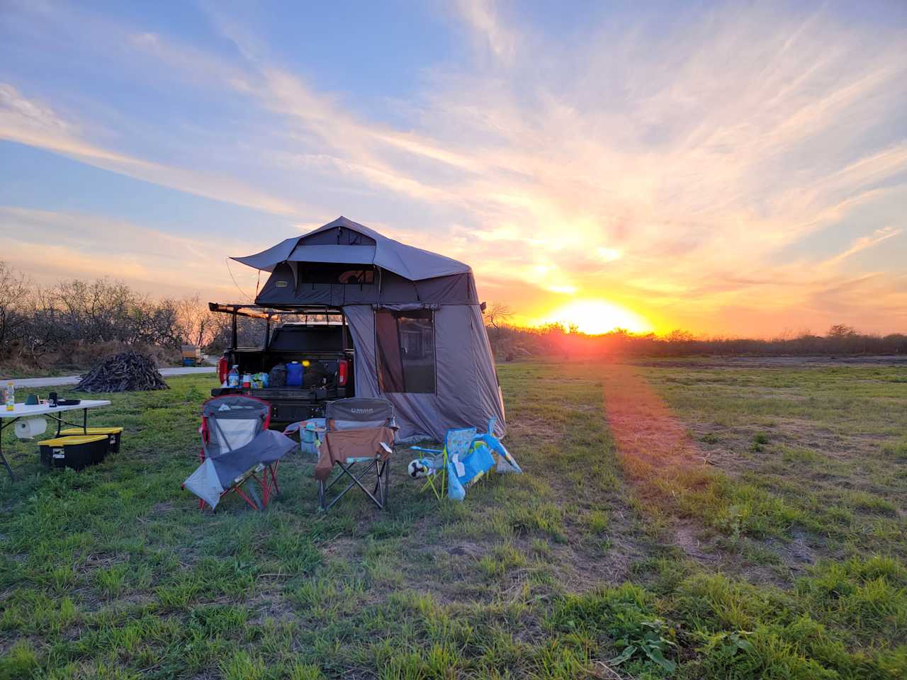 That South Texas sunset.