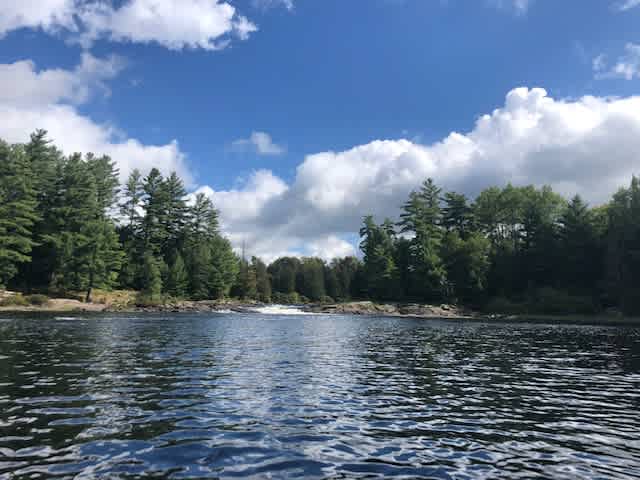 Paddle up to Slater's Falls