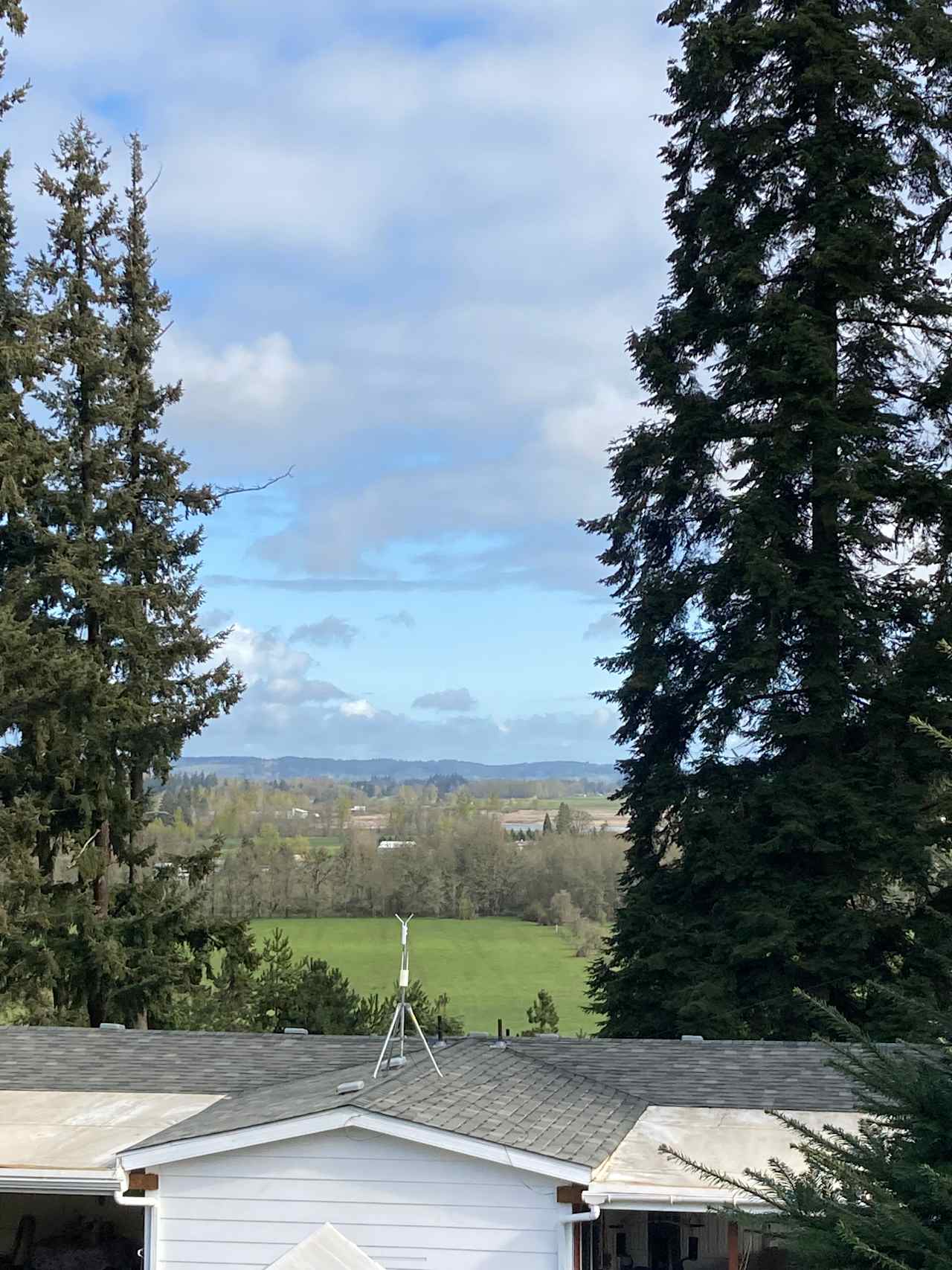 A beautiful view as you walk up to and from the barn.