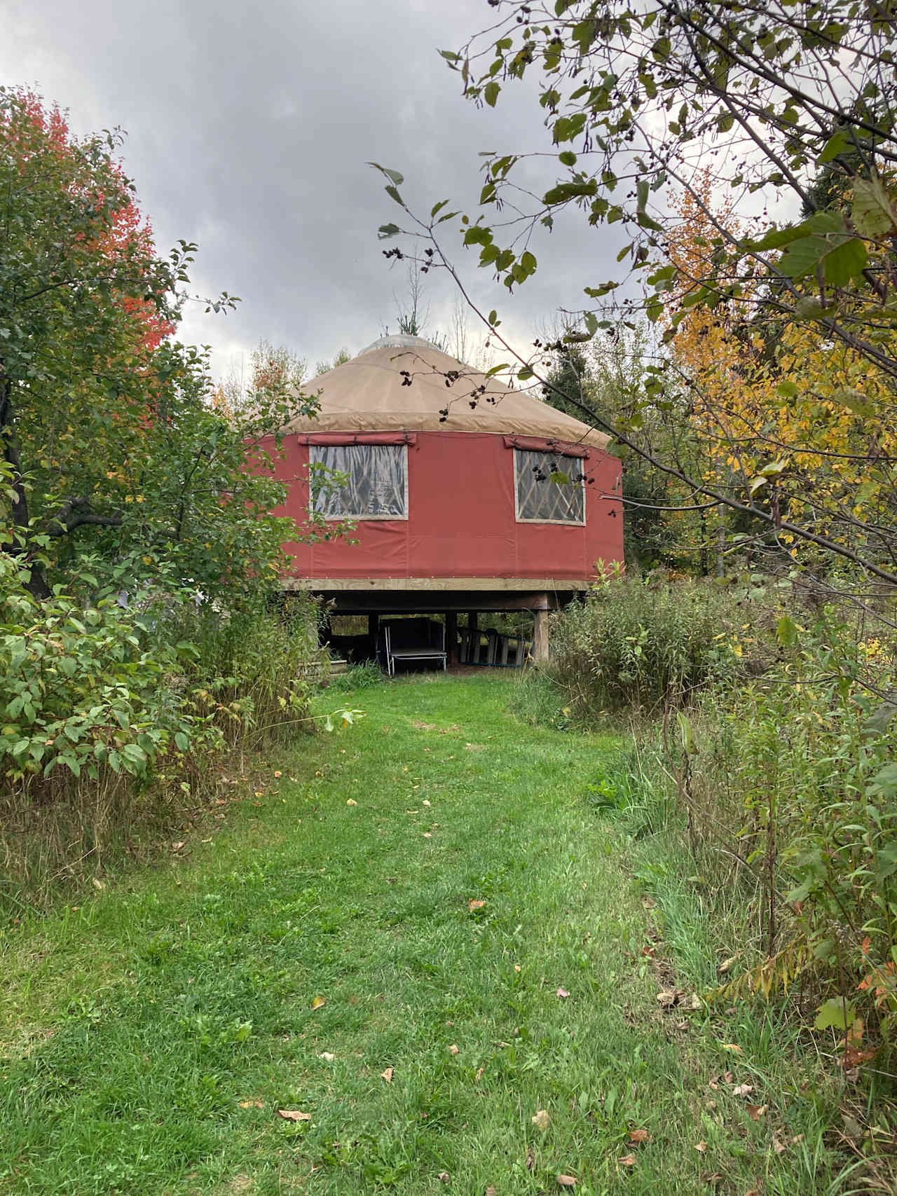 The yurt! Your home away from home!