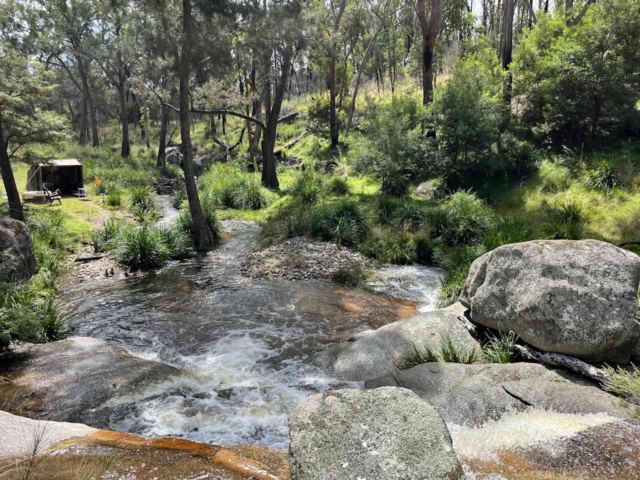 great flowing creek