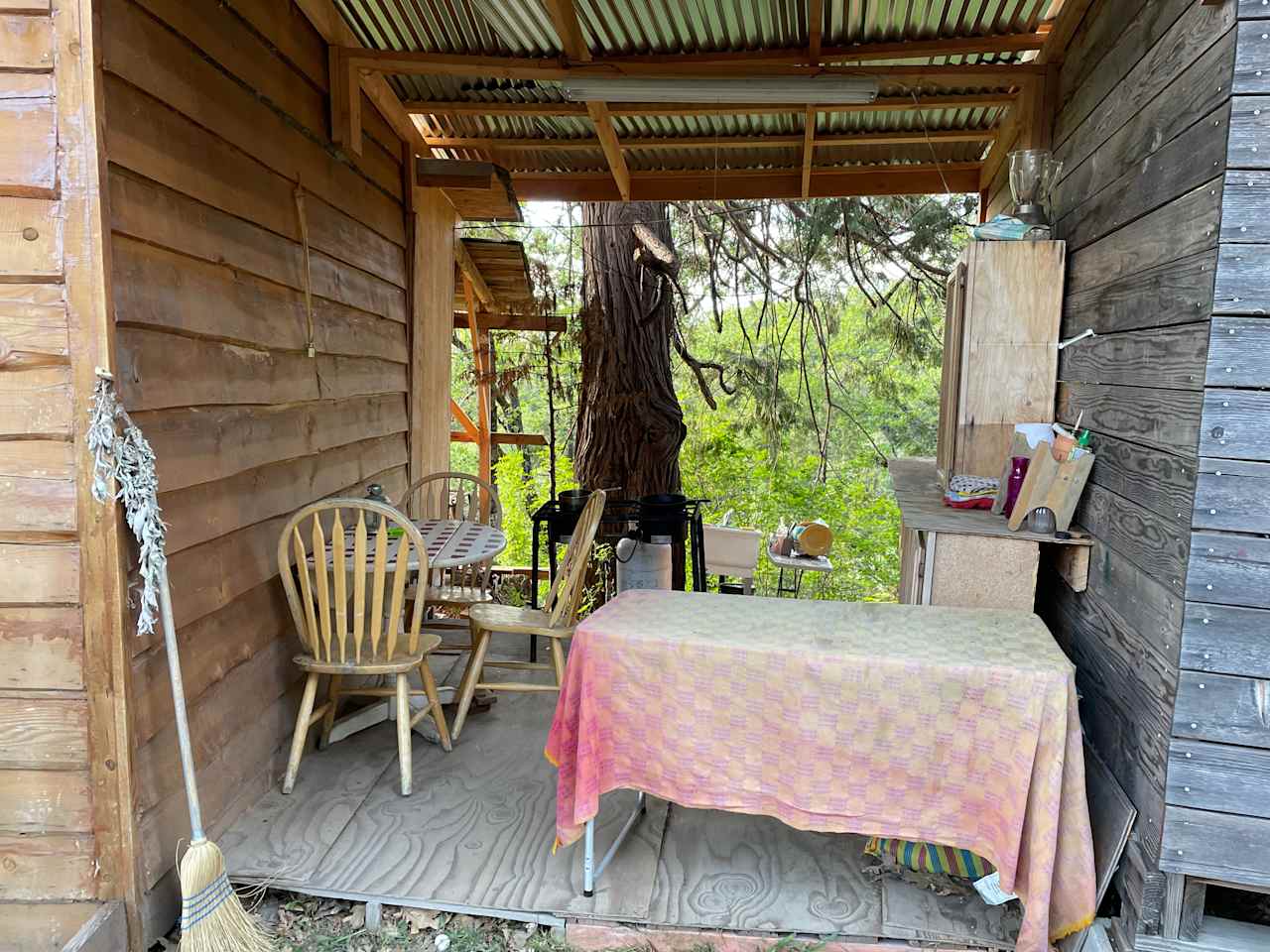 Our small yet functional communal kitchen 