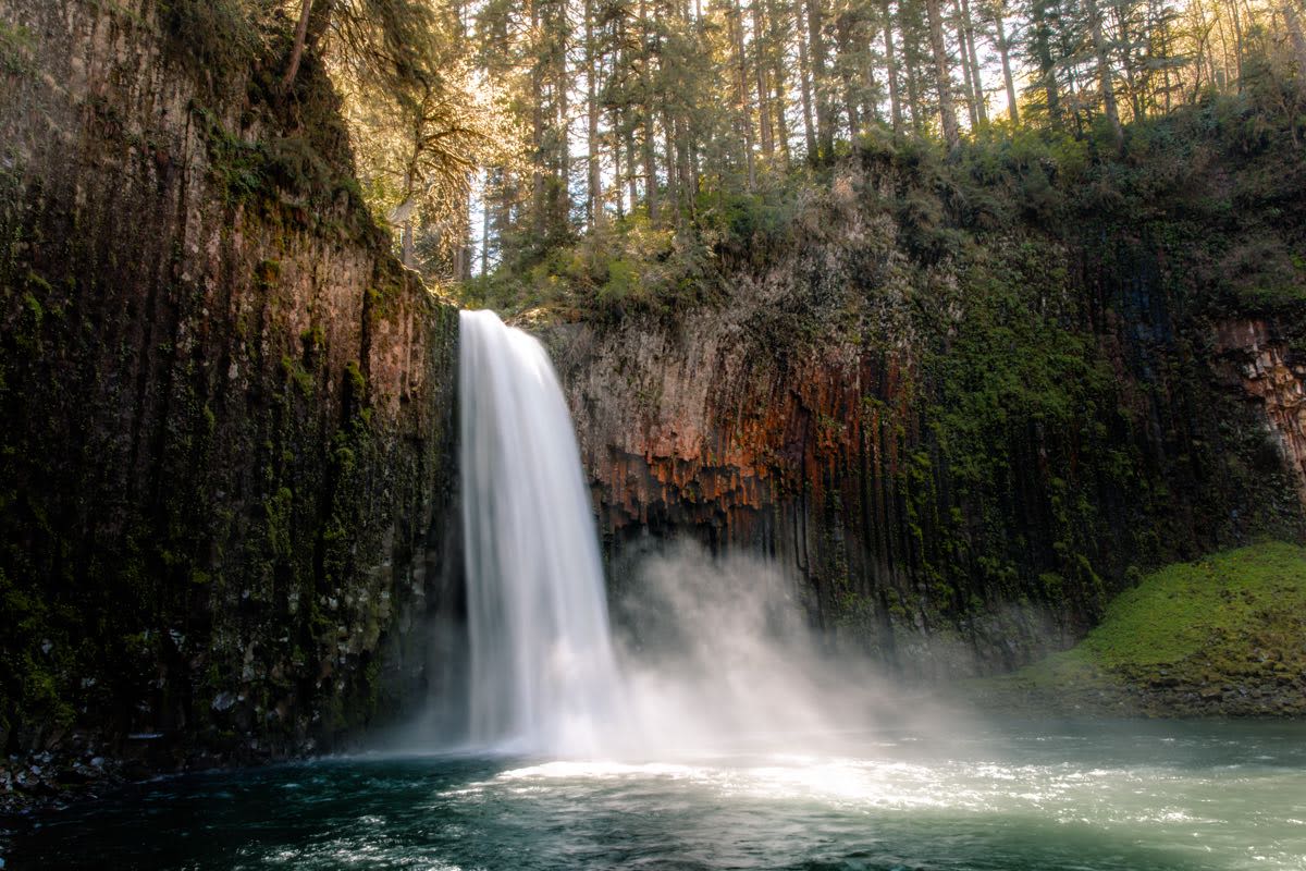 Abiqua Falls is just a few miles up the road. Not to be missed!