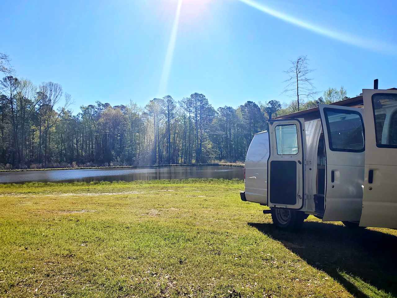 Camping on Pipers Pond