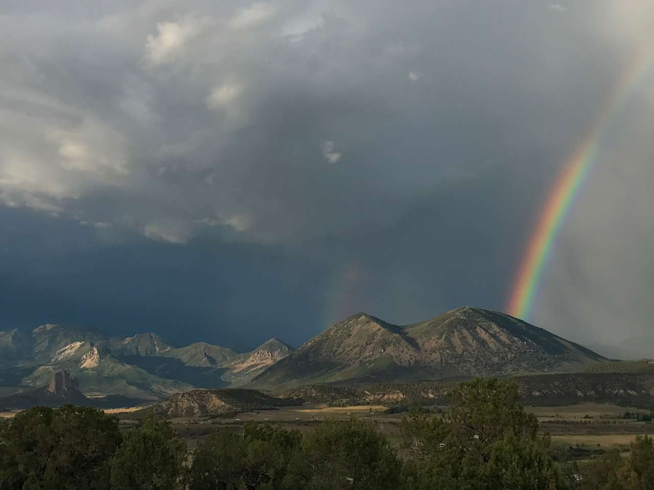 Evening storms