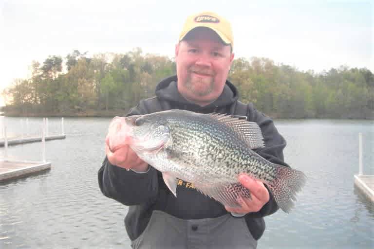 Bass fishing at Lake Anna