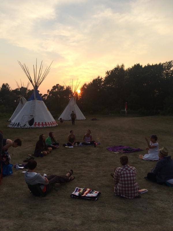 Buffalo Rock Tipi Camp