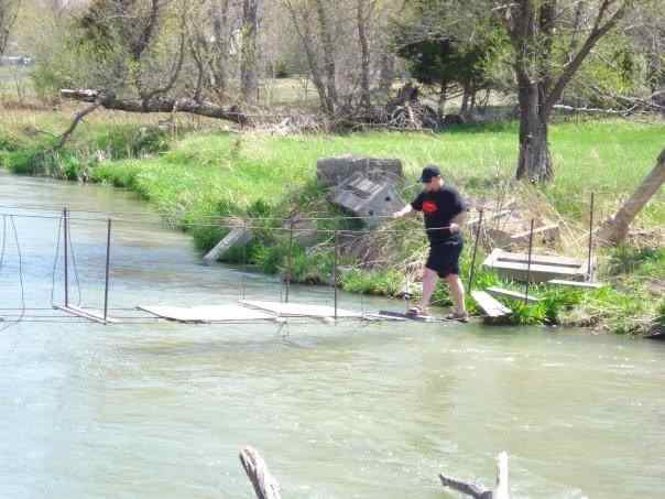 Walking on the water