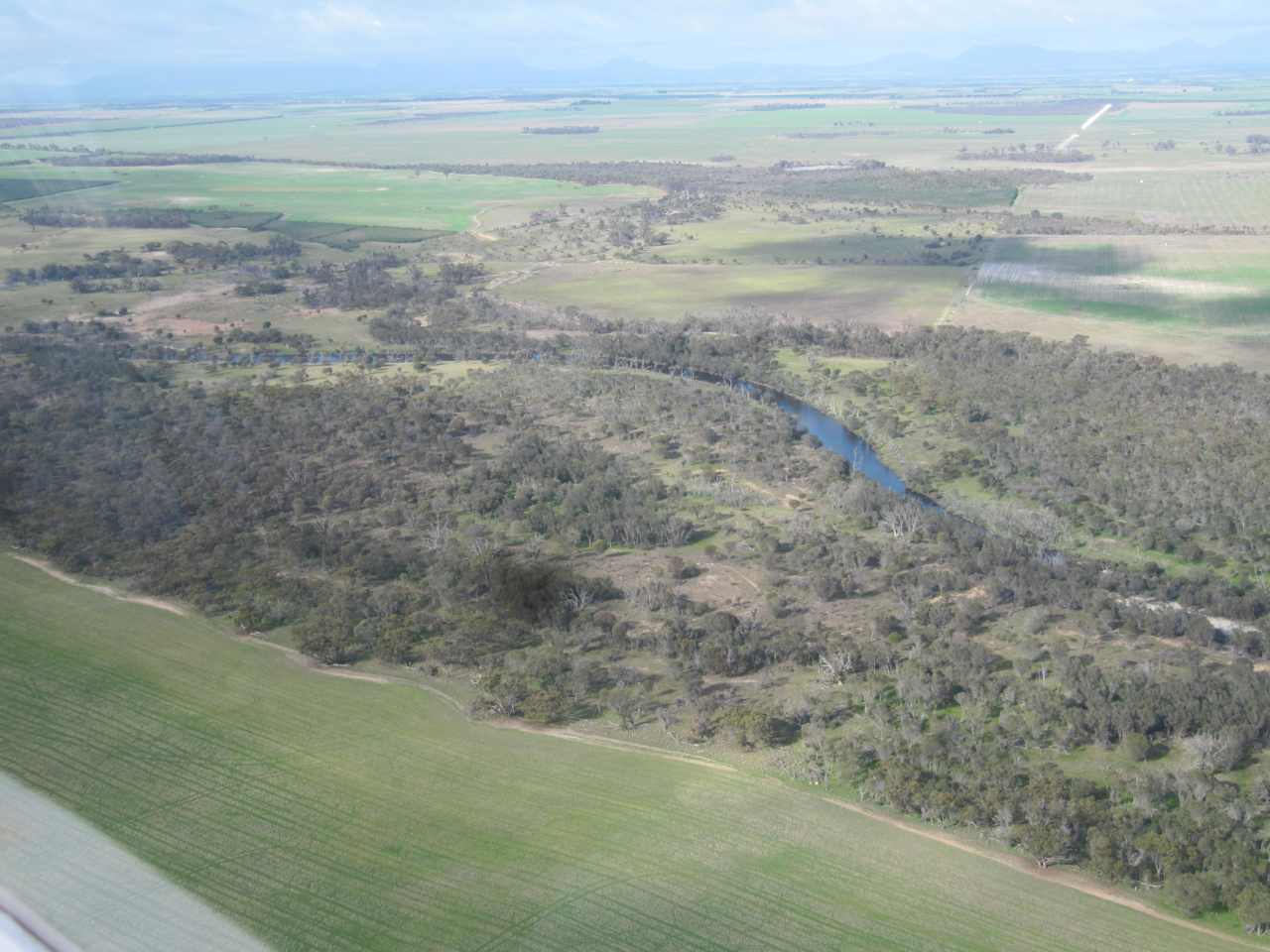 Camp Ground from the air