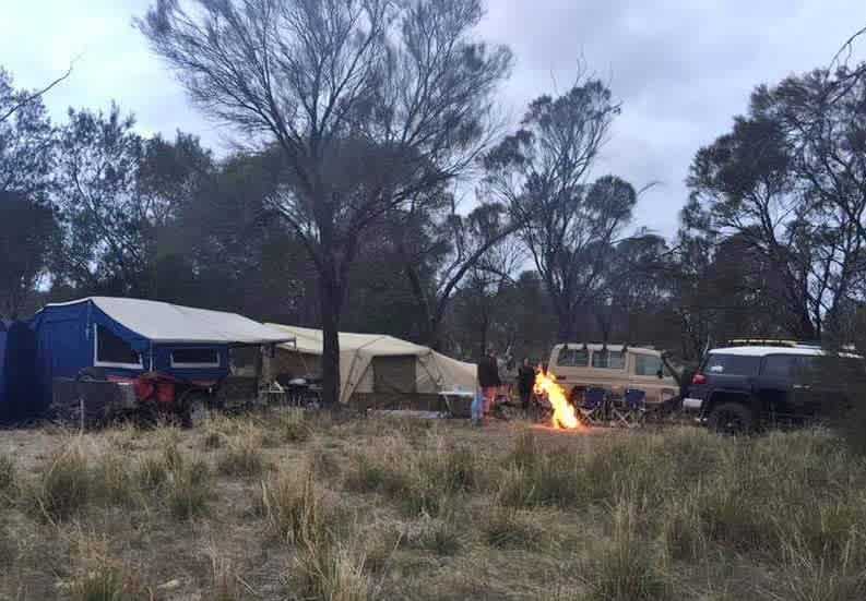 Wallis Flats campground