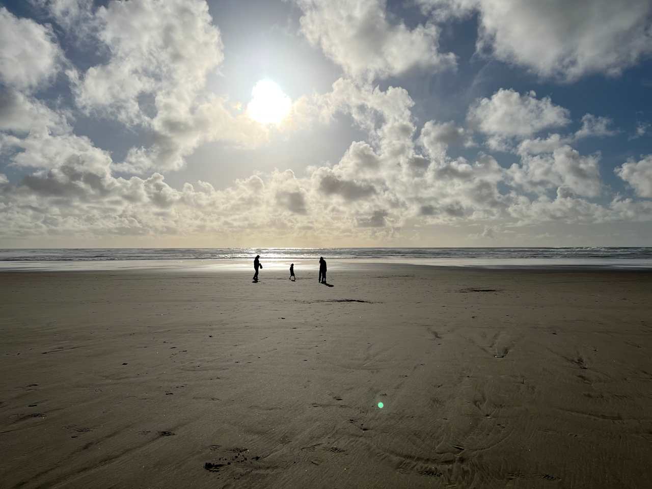 Miles of serene sandy beach