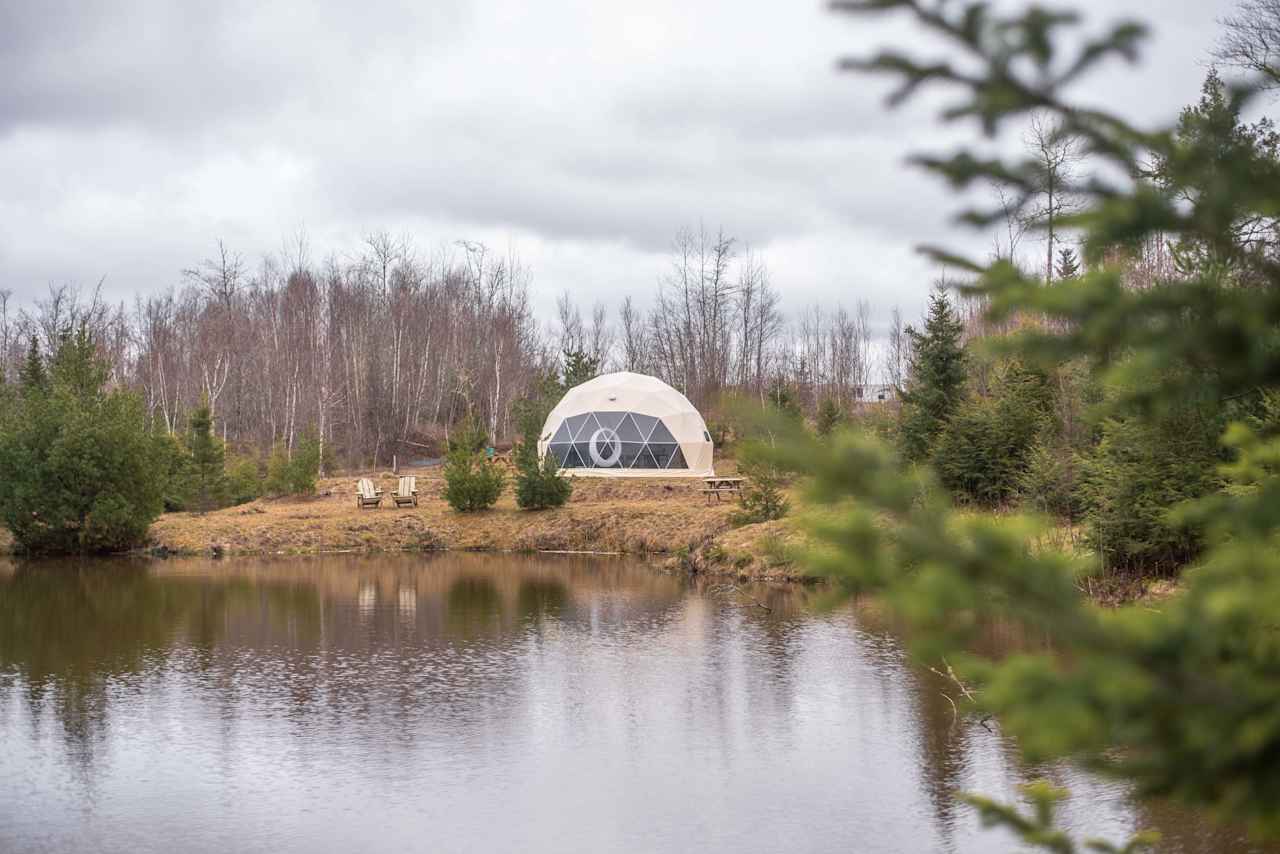 Large games dome across from where we were staying