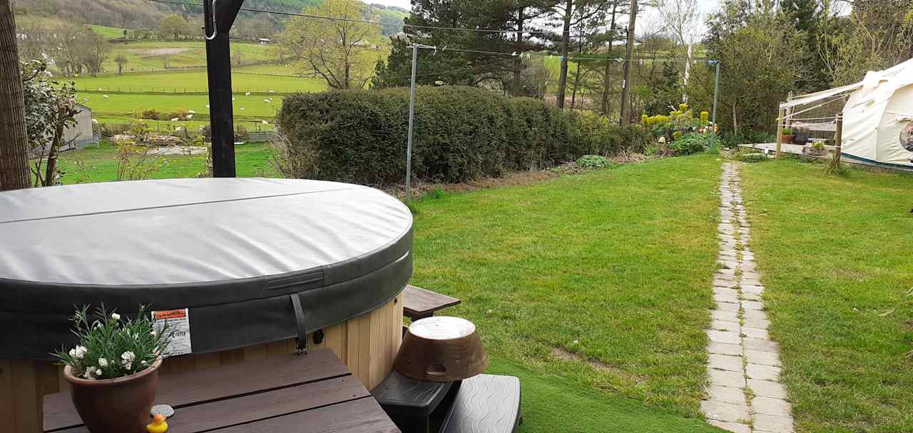 View from your hot tub.