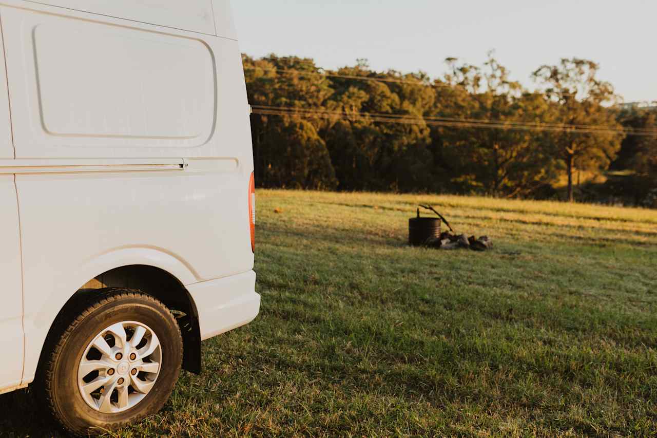 One of the campsites.