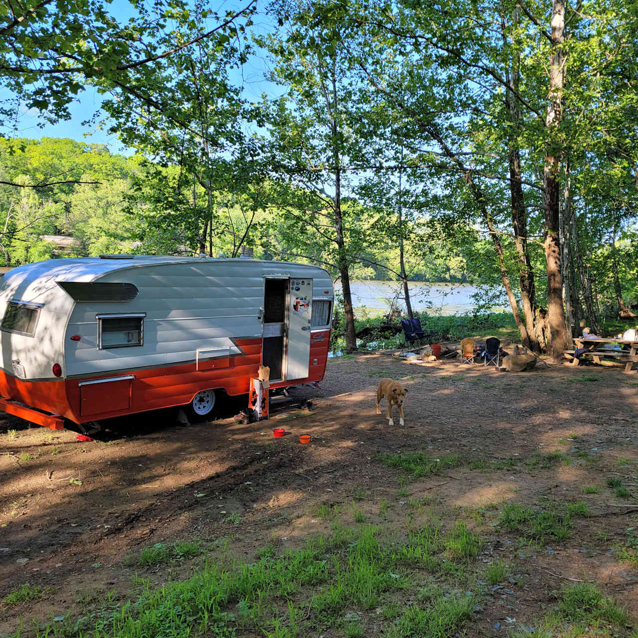 Seven Islands River Front Camping