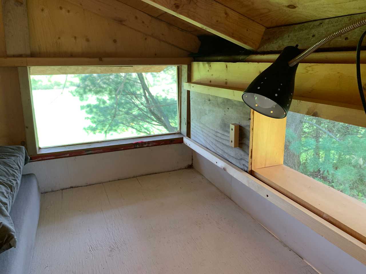 We’ll ventilated loft for your sleeping comfort