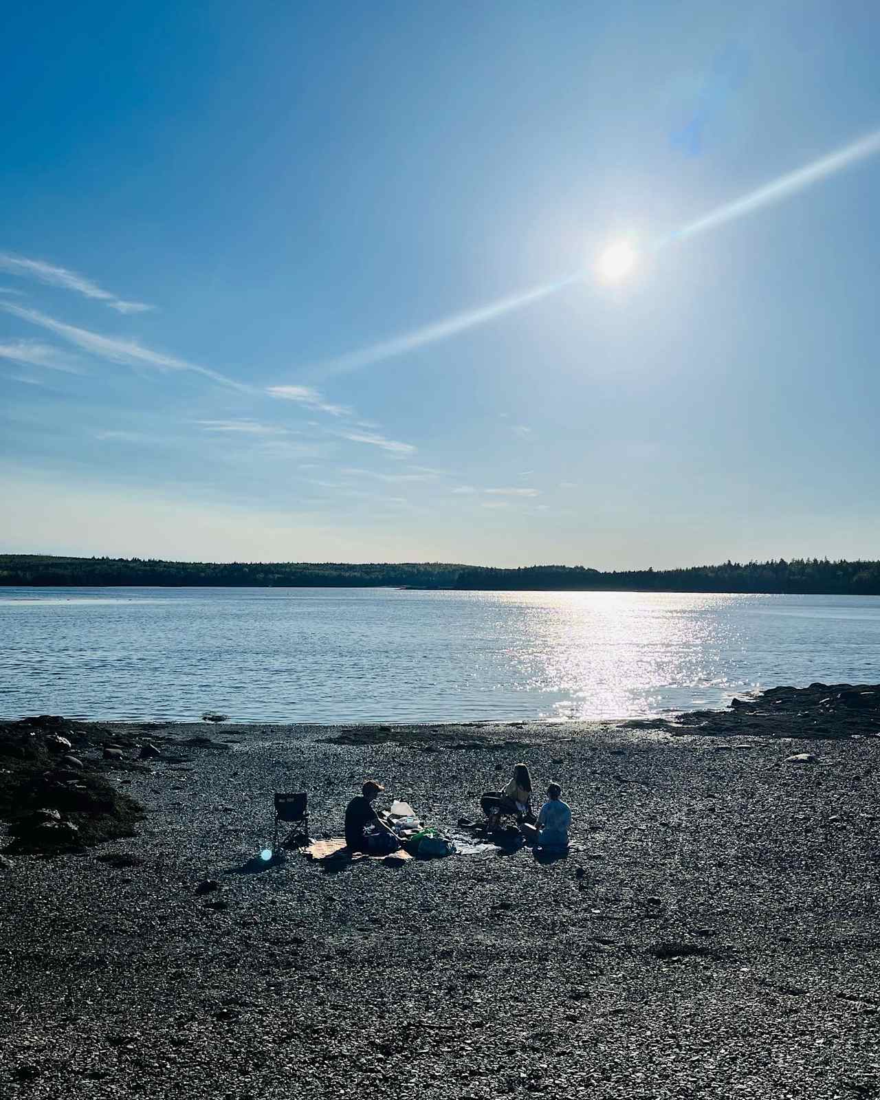 Mouth of the Magaguadavic Camping