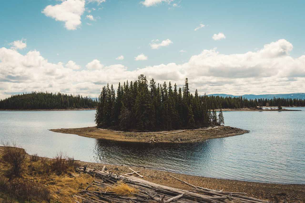 The lake views along the drive are worth stopping for. 