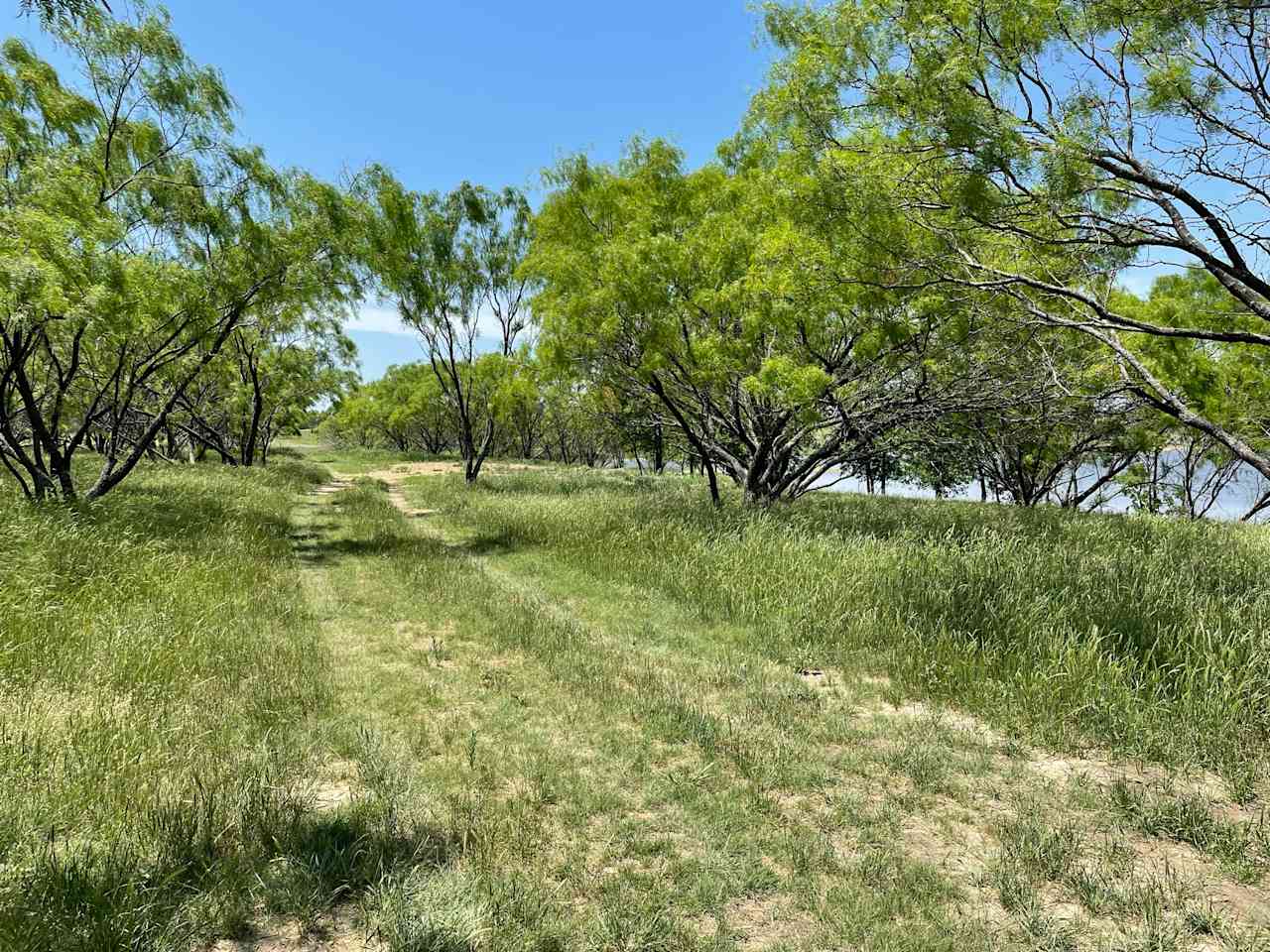 Path to RV camping area