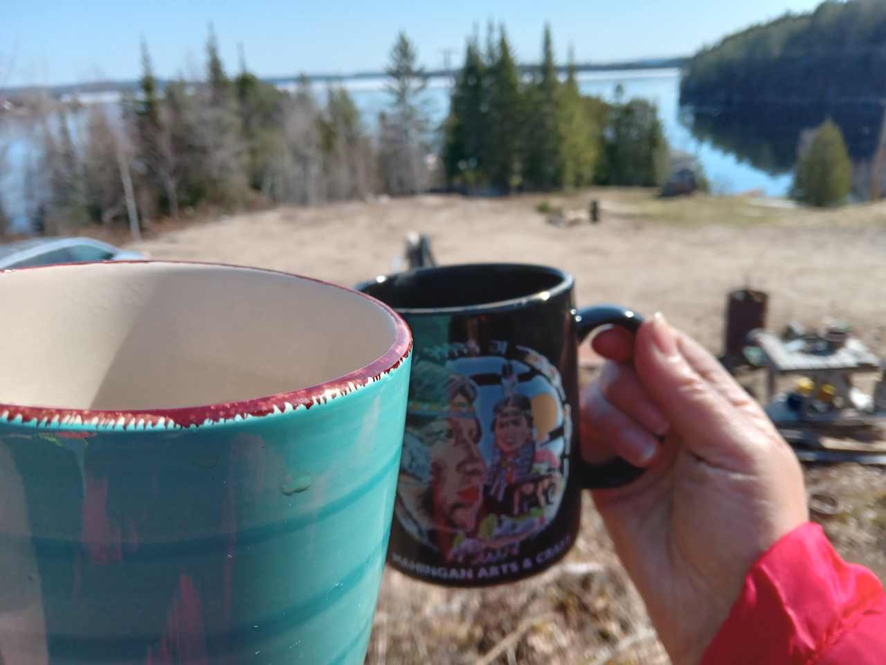 Kipawa campsite.