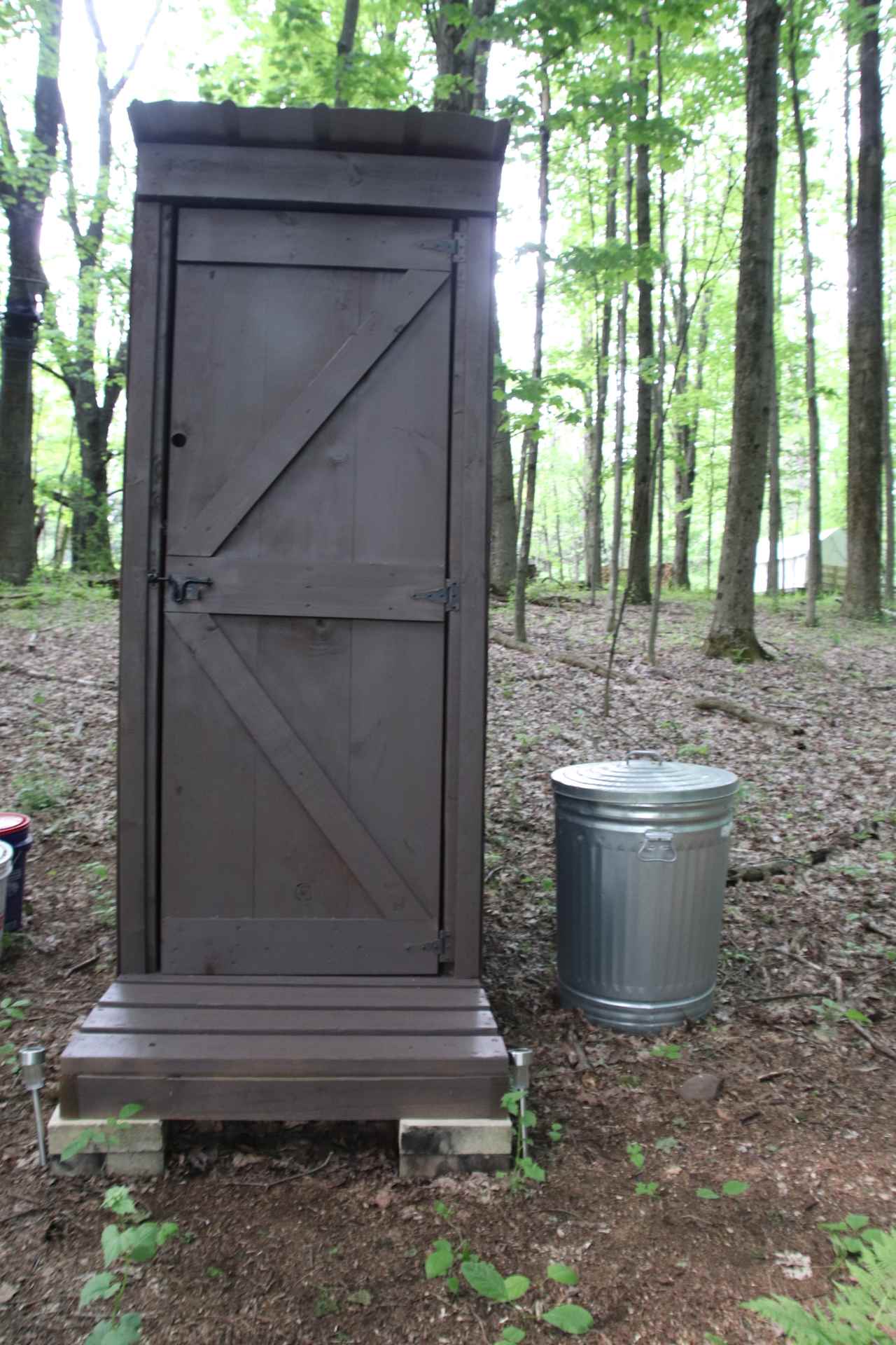 Composting toilet.